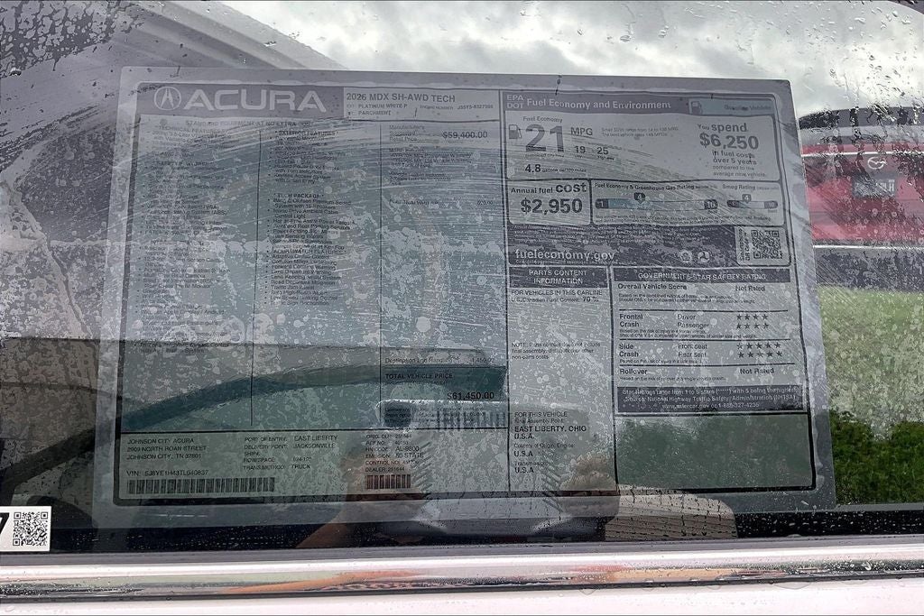 2026 Acura MDX Technology Package SH-AWD
