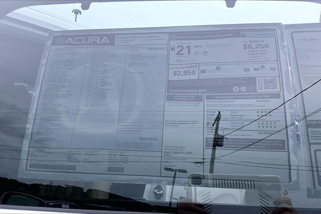 2026 Acura MDX Advance Package SH-AWD