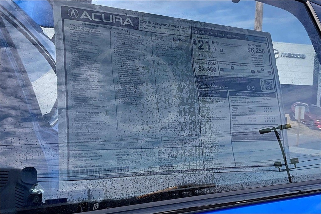 2026 Acura MDX A-Spec Advance Package SH-AWD