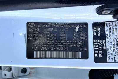 2007 Hyundai Santa Fe Base