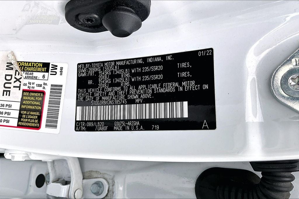 2022 Toyota Highlander Limited