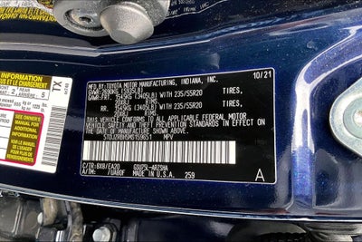 2021 Toyota Highlander XSE