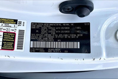 2023 Toyota Sienna XSE 7 Passenger