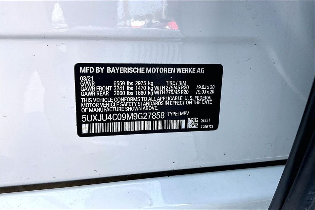 2021 BMW X5 M50i