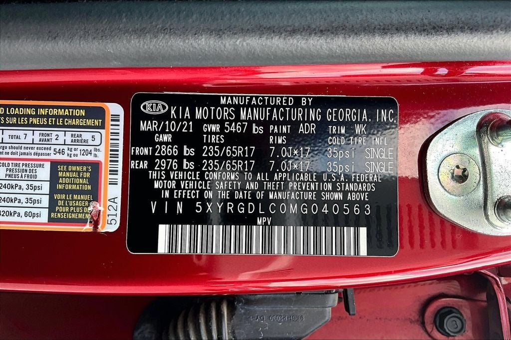 2021 Kia Sorento LX