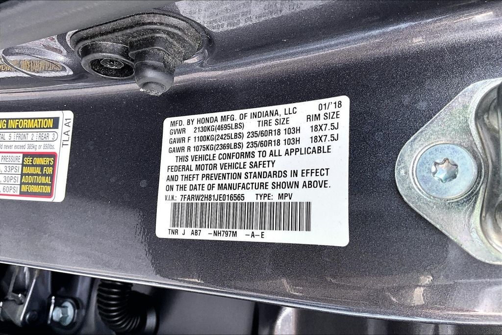 2018 Honda CR-V EX-L