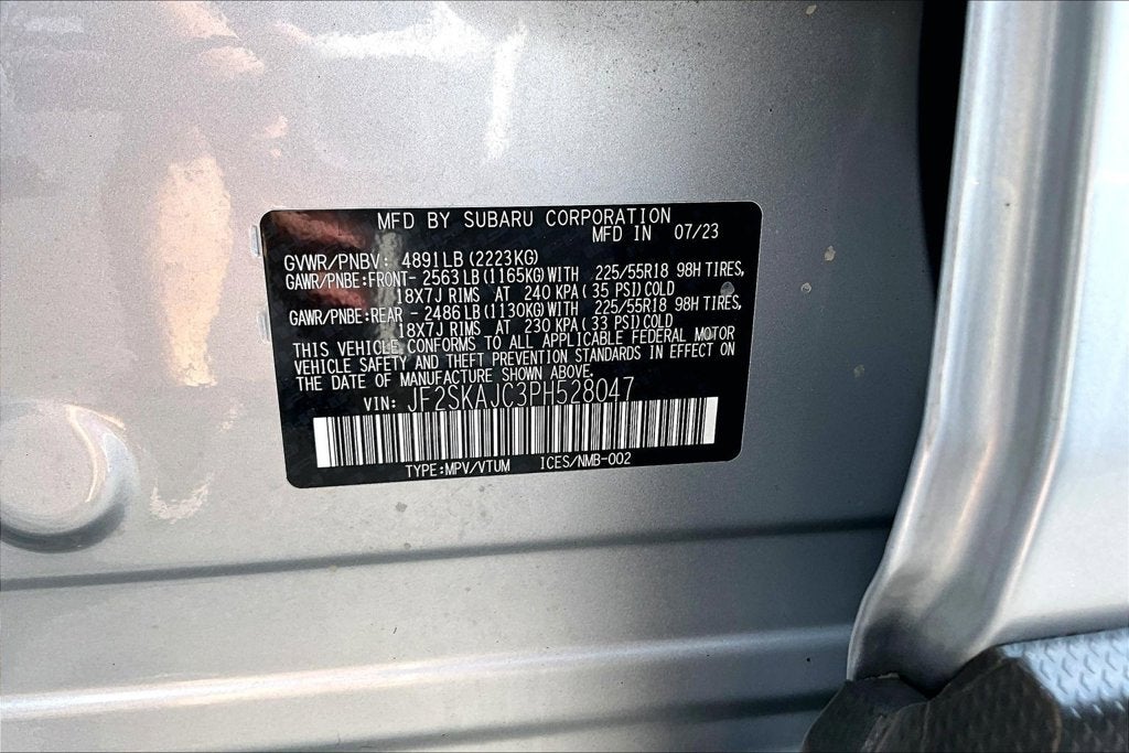 2023 Subaru Forester Sport
