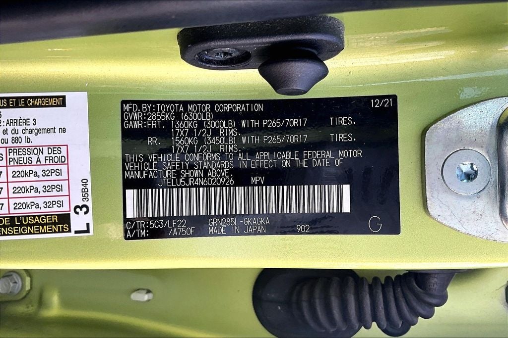 2022 Toyota 4Runner TRD Pro