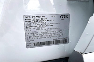 2019 Audi Q5 2.0T Premium Plus quattro