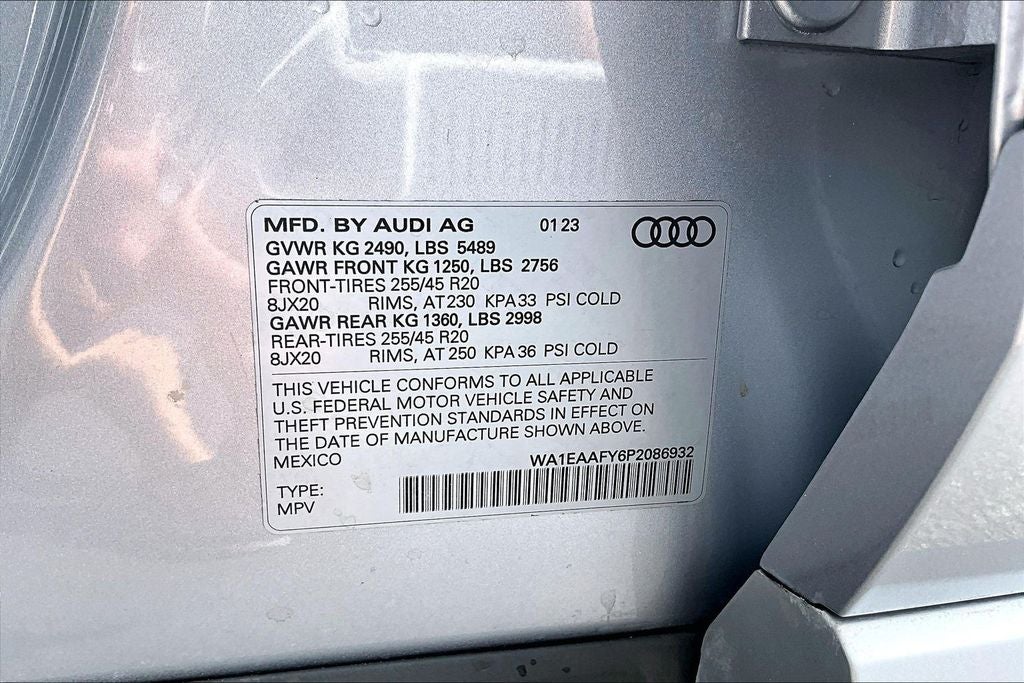 2023 Audi Q5 45 S line Premium quattro
