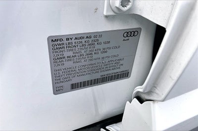 2022 Audi Q3 Premium Plus S Line quattro