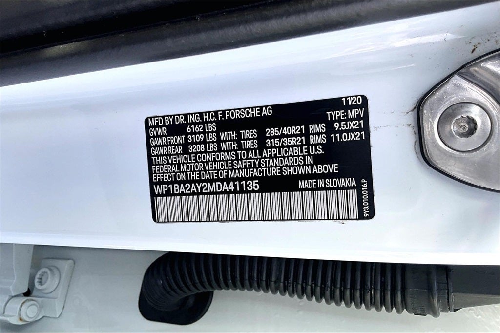 2021 Porsche Cayenne Coupe Base