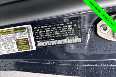 2010 Volkswagen Eos Komfort Edition